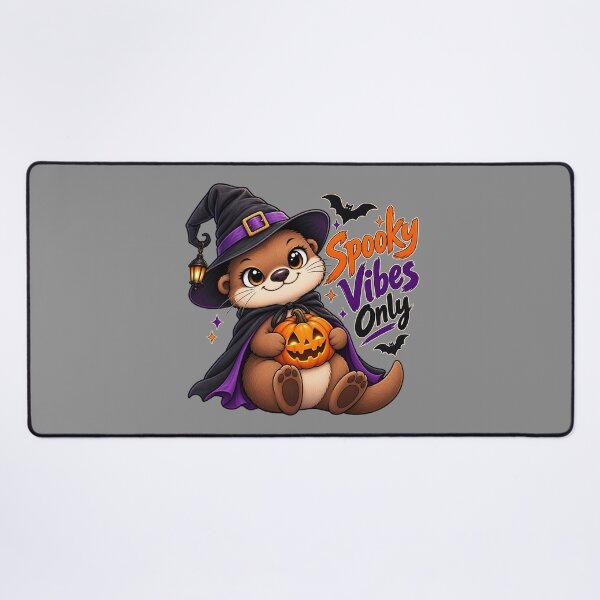 Item preview, Funny Otter Meme Collection - Spooky Vibes Only Otter Halloween Meme - Creepy Cute Cartoon Otter | Spooky Season designed and sold by MiraLumeStudio.