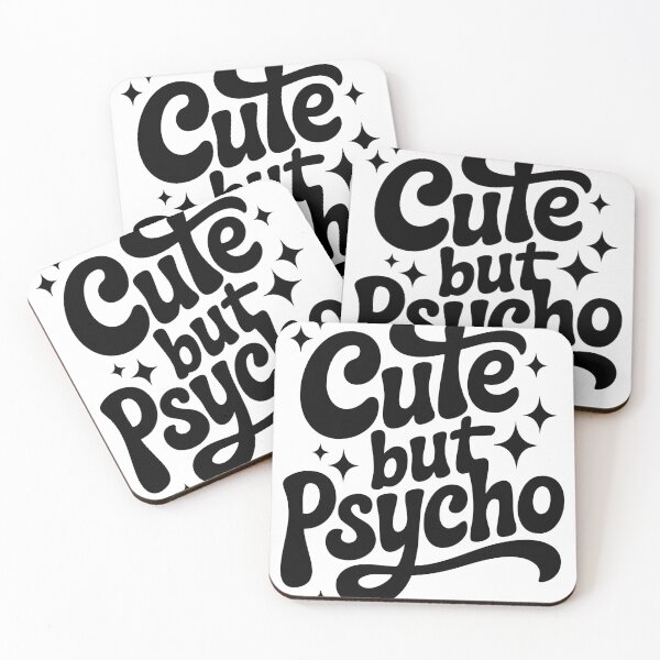 Item preview, Cute but psycho designed and sold by Geraldine Amesty.