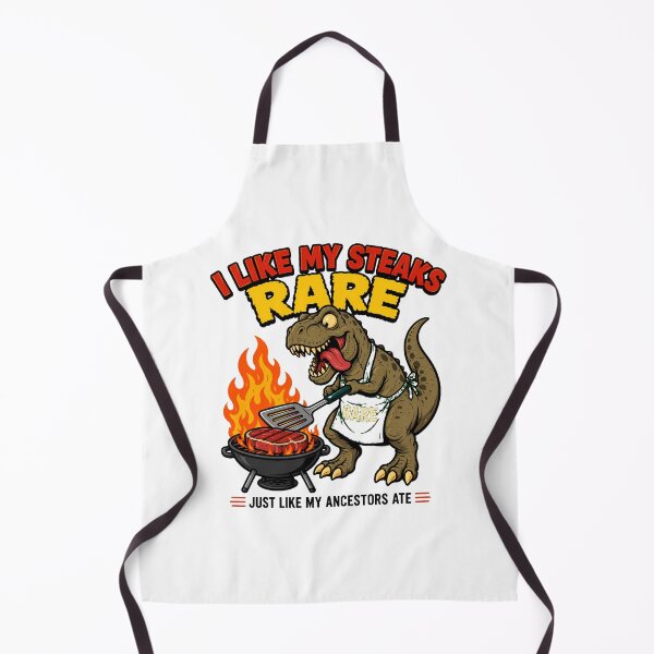 Item preview, Dinosaur BBQ Grilling Rare Steak Grill Master Dad designed and sold by nortowelcomics.