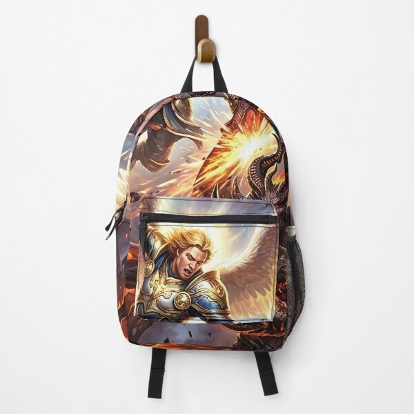 Item preview, Archangel Michael vs Demon - Epic Fantasy Art designed and sold by Lucid Dream Pixel.
