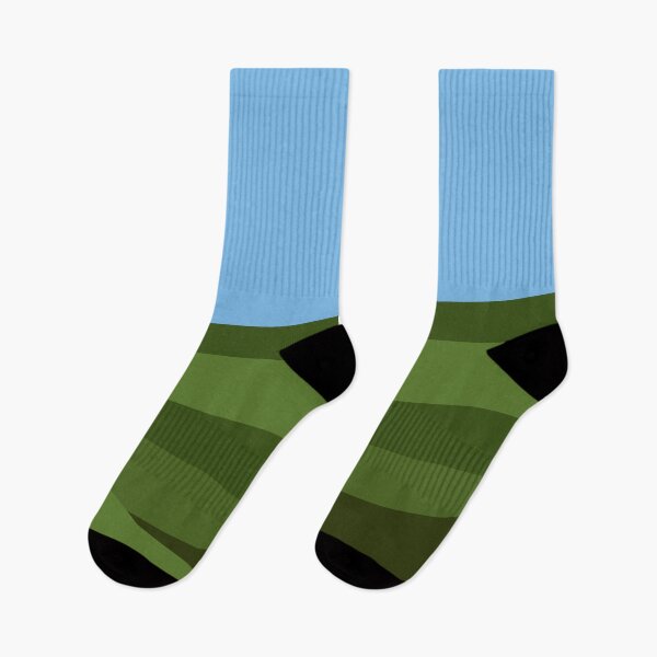 Item preview, Minimalist Green Hills and Little House designed and sold by darkskinbender.