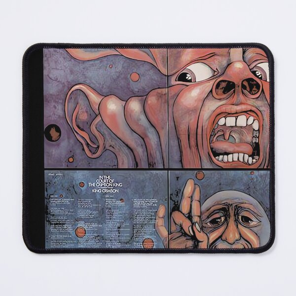 Item preview, King Crimson In the Court of the Crimson King Album Cover designed and sold by LSDComeseuram.