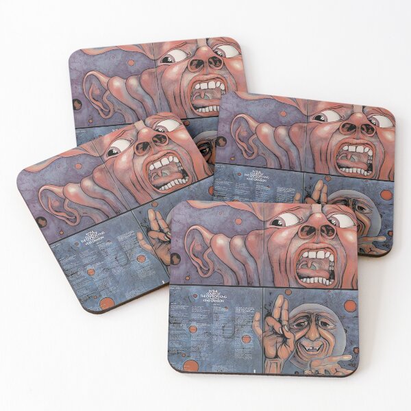 Item preview, King Crimson In the Court of the Crimson King Album Cover designed and sold by LSDComeseuram.
