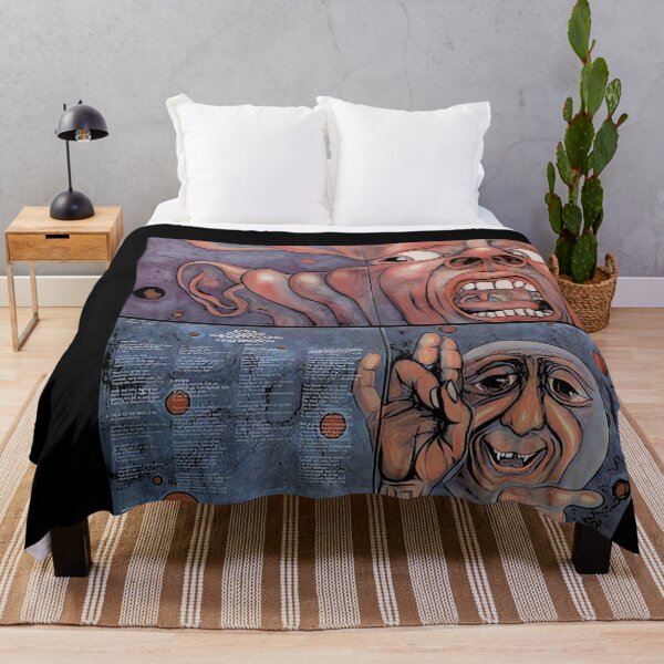 Item preview, King Crimson In the Court of the Crimson King Album Cover designed and sold by LSDComeseuram.