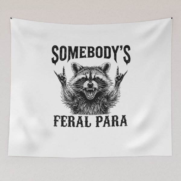Item preview, Somebody’s Feral Para  designed and sold by Zbixu.