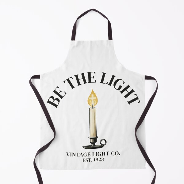 Item preview, Be The Light Vintage Candle Christian Faith Retro Design designed and sold by MantoSagrado.