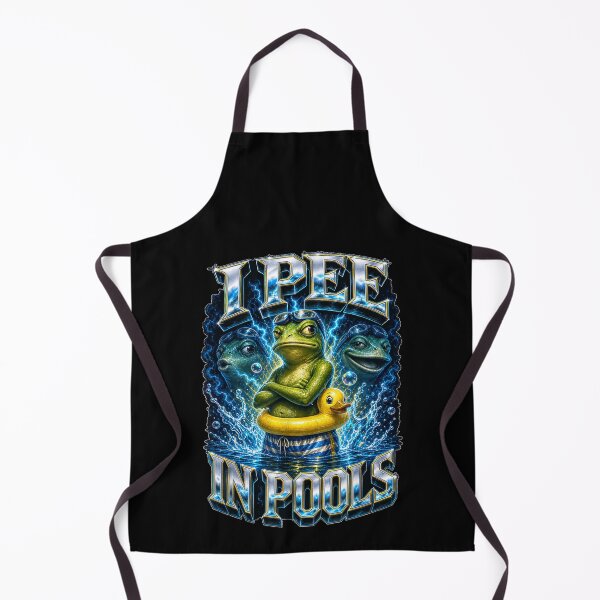 Item preview, I Pee in Pools Funny Frog Meme Sarcastic Humor Summer Pranks designed and sold by LakenDraphil.