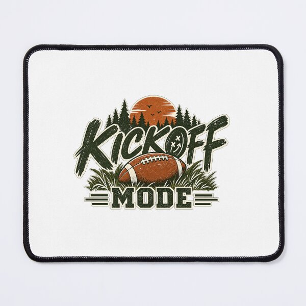 Item preview, Rustic Outdoor Kickoff Mode Football Illustration | Game Day Tailgate Design designed and sold by Little Joy Market.