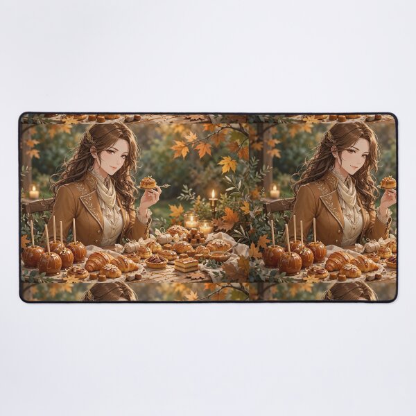 Item preview, Caramel Season — Autumn Dessert Girl designed and sold by TreatLLC.