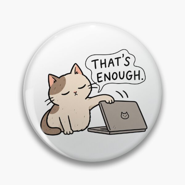 Item preview, Tired Cat designed and sold by Oddly Scientific.