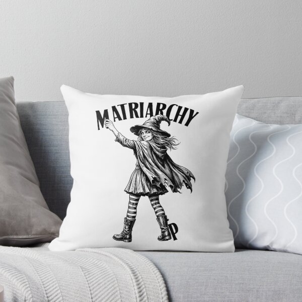 Item preview, Replace Patriarchy With Matriarchy Feminist Witch Girl designed and sold by GrandeDuc.