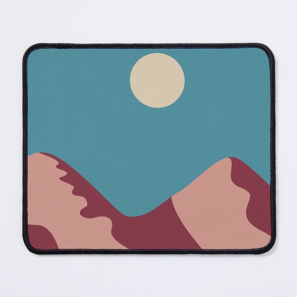 Item preview, Minimalist Desert Moon and Mountains designed and sold by darkskinbender.