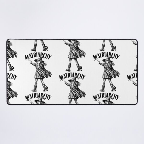 Item preview, Replace Patriarchy With Matriarchy Feminist Witch Girl designed and sold by GrandeDuc.