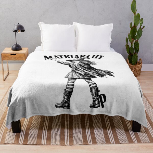 Item preview, Replace Patriarchy With Matriarchy Feminist Witch Girl designed and sold by GrandeDuc.