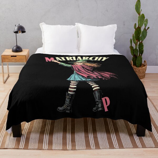 Item preview, Replace Patriarchy With Matriarchy Feminist Witch Girl designed and sold by GrandeDuc.