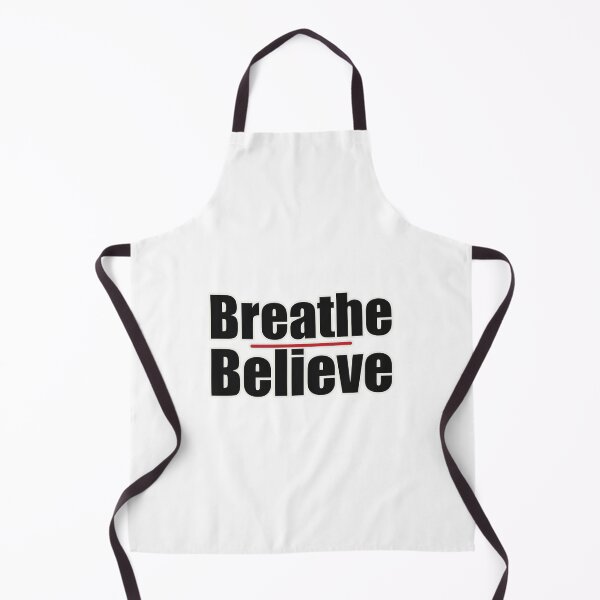 Item preview, Breathe, Believe – Minimalist Motivational Design designed and sold by Glowfy.