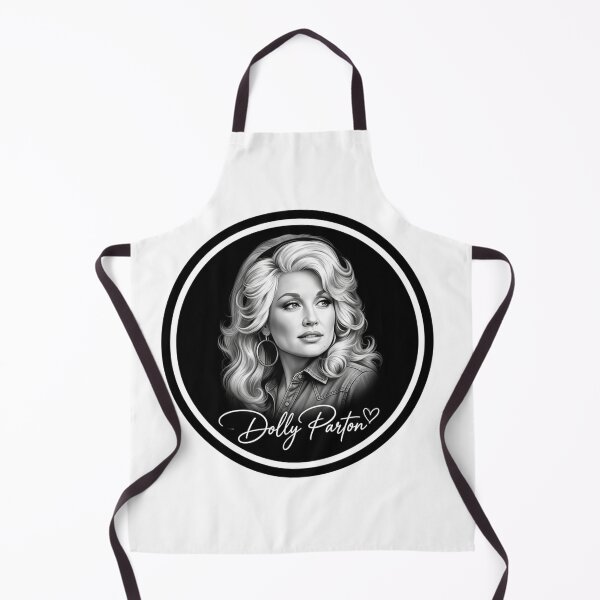 Item preview, Dolly Parton Portrait Nashville Country Music Legend Retro Black and White Seal designed and sold by raedattia.