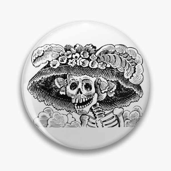 Item preview, La Calavera Caterina Skeleton by José Guadalupe Posada designed and sold by Pixelchicken.