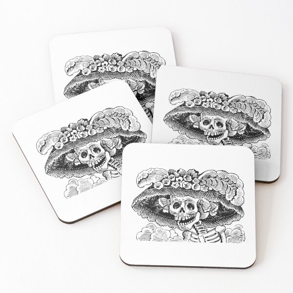 Item preview, La Calavera Caterina Skeleton by José Guadalupe Posada designed and sold by Pixelchicken.