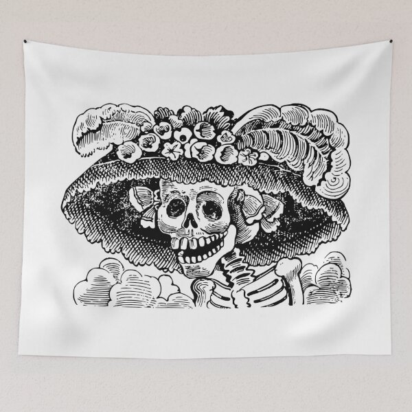 Item preview, La Calavera Caterina Skeleton by José Guadalupe Posada designed and sold by Pixelchicken.