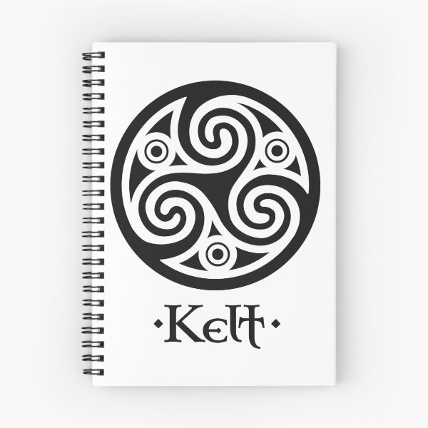 Item preview, Black breton triskelion and sign Kelt designed and sold by Art of Sun.