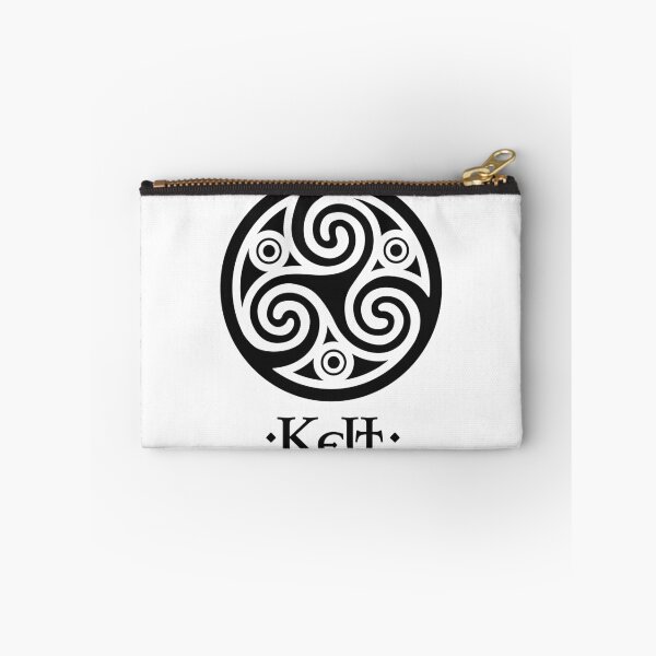 Artikelvorschau, Schwarzes bretonisches Triskelion und Kelt-Zeichen entworfen und verkauft von Art of Sun.