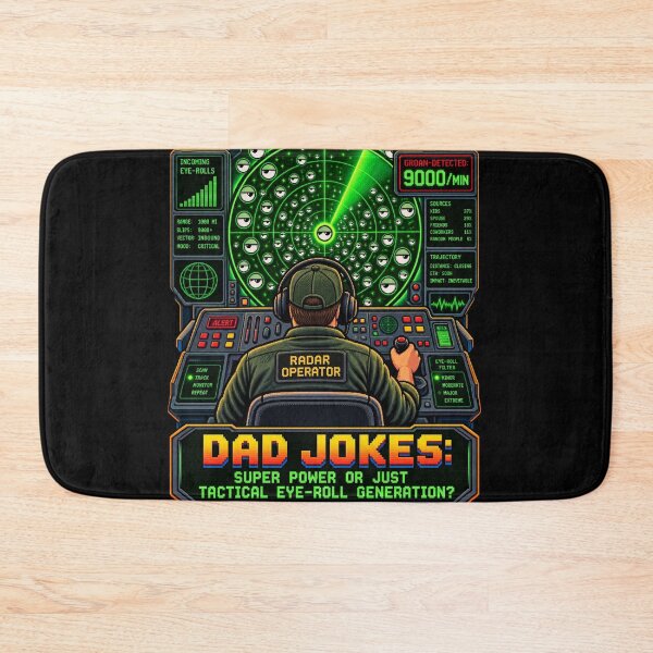 Item preview, Dad Jokes Radar designed and sold by Mystik-Media.