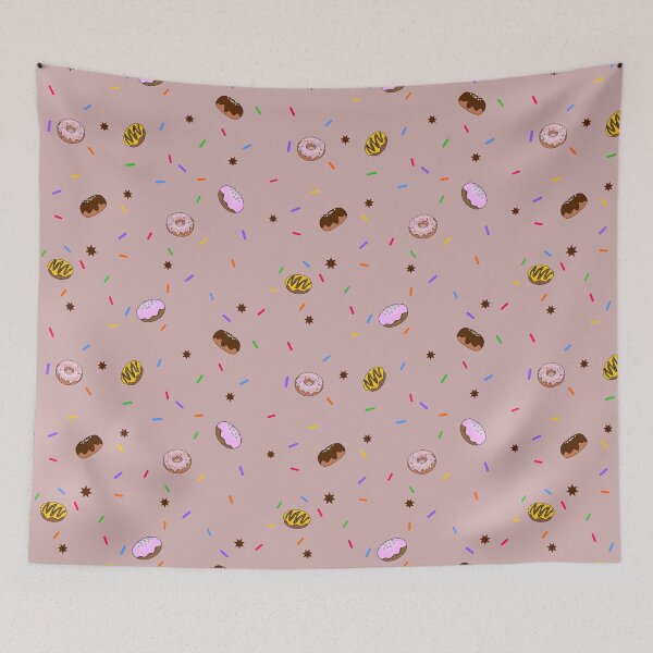 Item preview, Donut, pattern, sprinkles designed and sold by PoppyPurple.