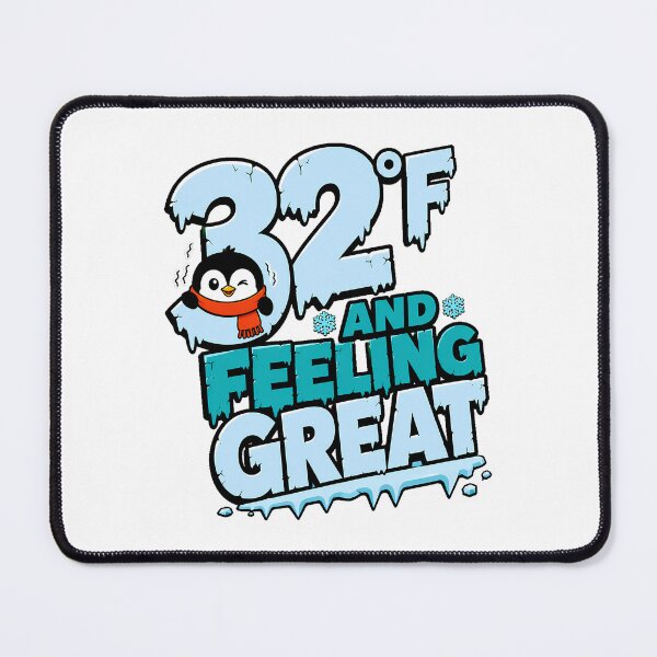 Item preview, Birthday Penguin Shivering Scarf Icy Cold Weather designed and sold by nortowelcomics.
