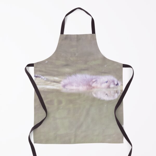 Item preview, North American Beaver Swimming- Front View designed and sold by WilesNailsPower.