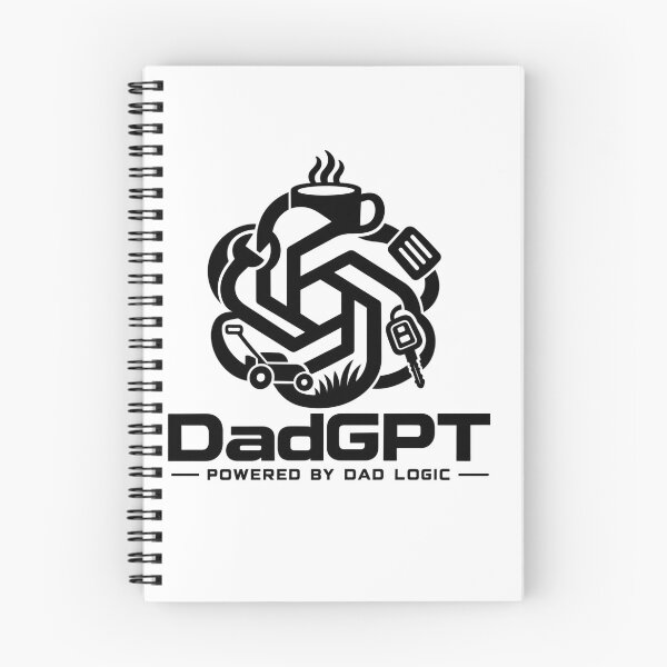 Item preview,  DadGPT - The Original AI Funny Tech Parody designed and sold by ShirtGetsReal.