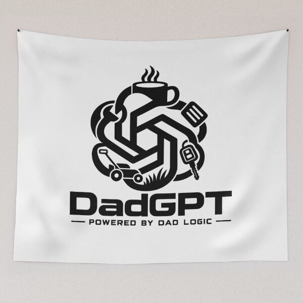 Item preview,  DadGPT - The Original AI Funny Tech Parody designed and sold by ShirtGetsReal.