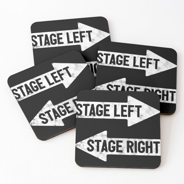 Item preview, Stage Left Stage Right Funny Theater Actor Drama designed and sold by LASTIQUE-dd.