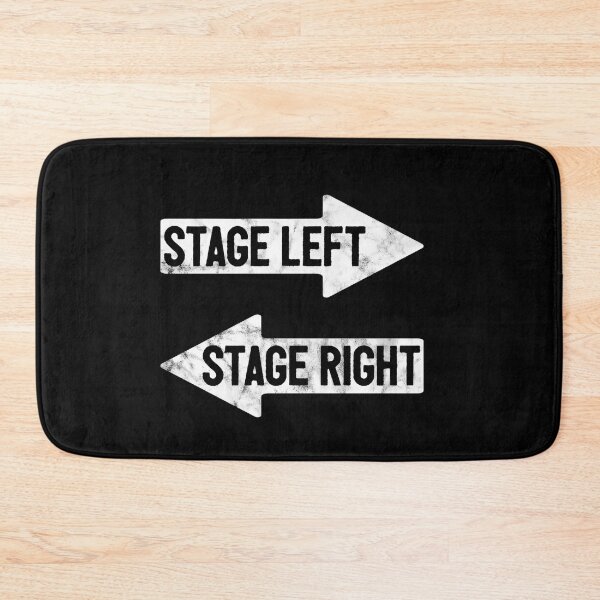Item preview, Stage Left Stage Right Funny Theater Actor Drama designed and sold by LASTIQUE-dd.