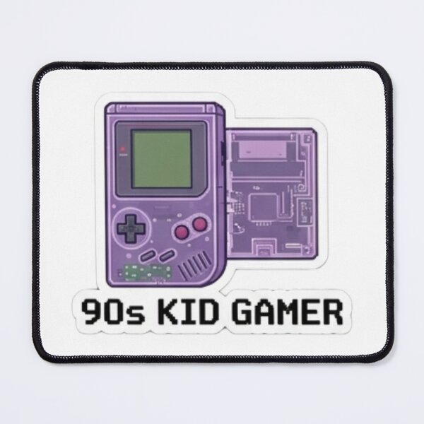 Item preview, 90s Kid Gamer – Purple transparent Game Boy style retro console line art designed and sold by littleearty.