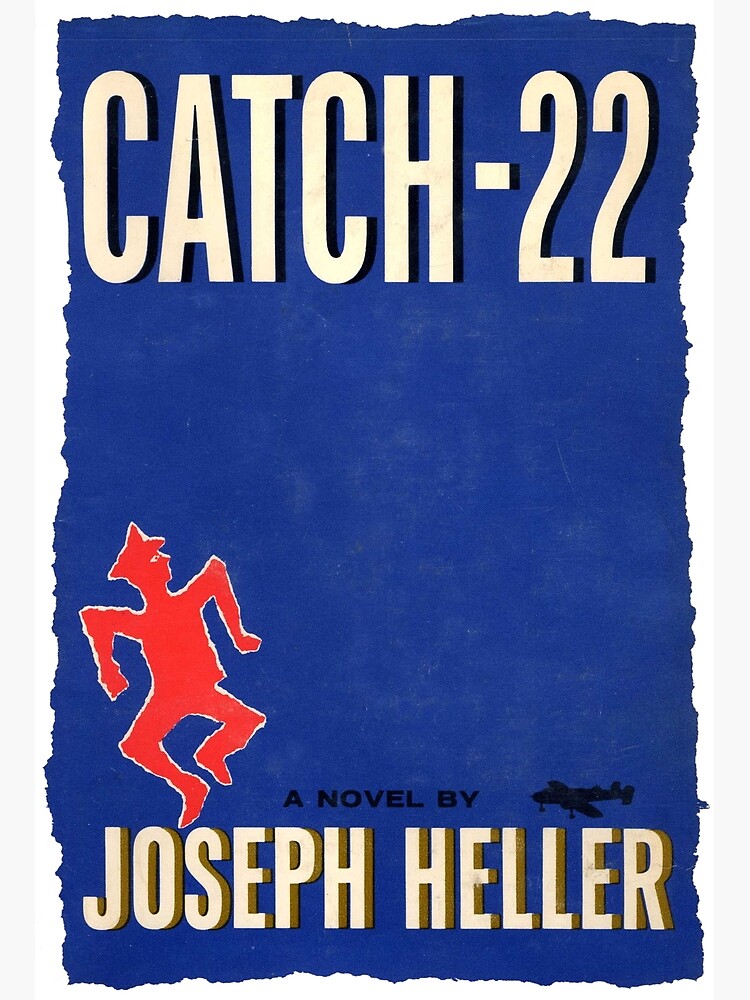Discover Catch 22 by Joseph Heller - Book Cover Premium Matte Vertical Poster