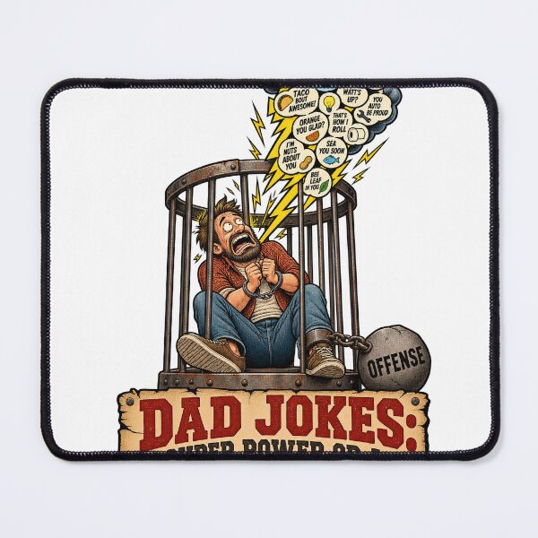 Item preview, Dad Jokes: Super Power or Groundable Offense? designed and sold by Mystik-Media.