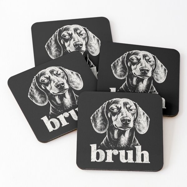Item preview, Bruh Funny Dachshund Meme Graphic Dog Mom Dachshund  designed and sold by LakenDraphil.