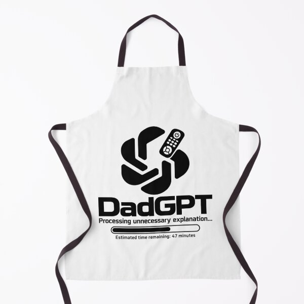 Item preview, DadGPT Processing Unnecessary Explanation Funny Tech Shirt designed and sold by ShirtGetsReal.