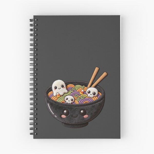 Item preview, Spooky Kawaii Ramen - Creepy Cute Halloween Noodle Bowl designed and sold by thelexiverse.