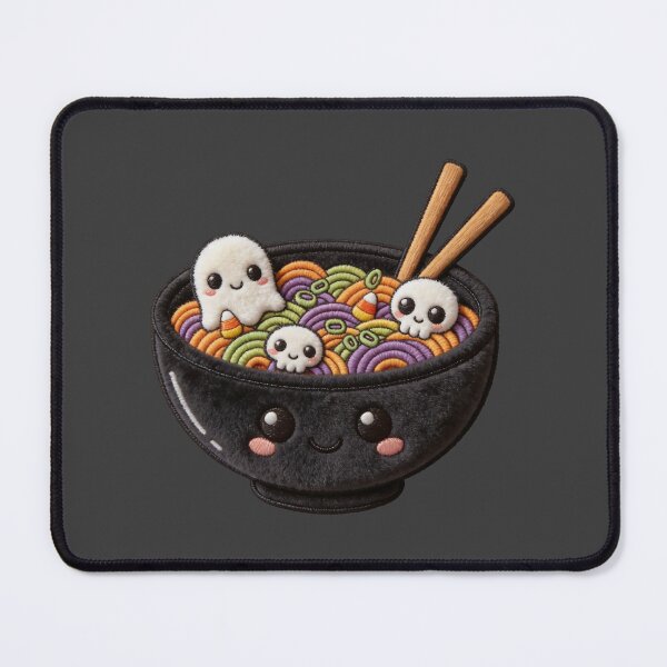 Item preview, Spooky Kawaii Ramen - Creepy Cute Halloween Noodle Bowl designed and sold by thelexiverse.
