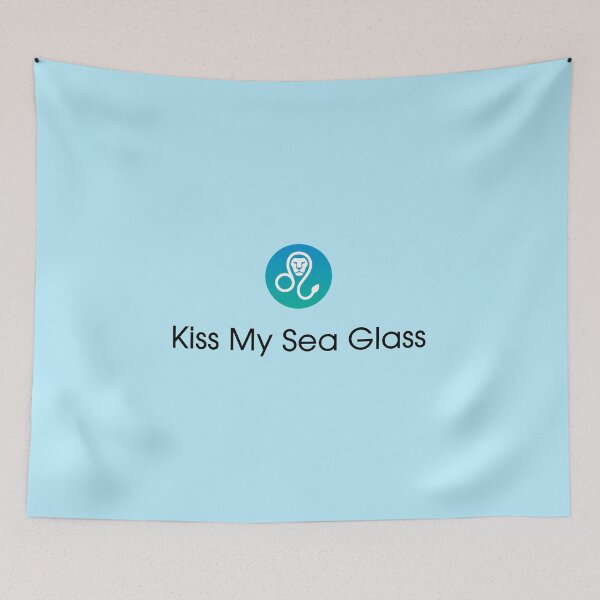 Item preview, Sea Glass - Funny Sea Glass Hunter Gifts - Beachcombing - Kiss My Sea Glass designed and sold by DesignByLeo.