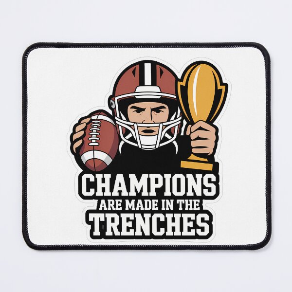 Item preview, Bold Football Helmet with Inspirational Text designed and sold by NiftyWrx.