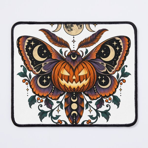 Item preview, Surreal Pumpkin Moth Moon designed and sold by SomeBoss.