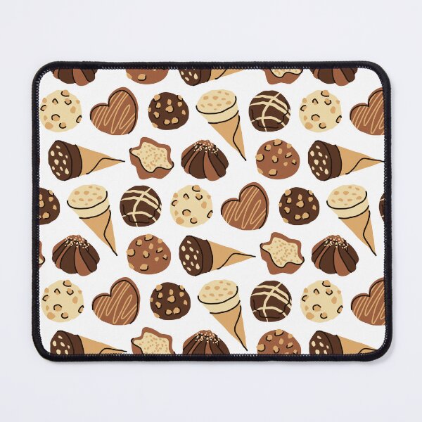 Item preview, Hand Drawn Chocolate Candies Seamless Pattern designed and sold by Panna Limon Store.