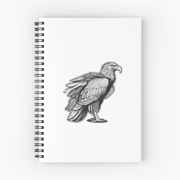 Artikelvorschau, Majestätischer Adler – Detaillierte Vogel-Illustration entworfen und verkauft von Glowfy.