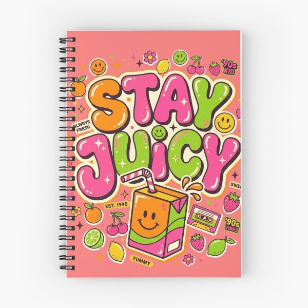 Item preview, Stay Juicy Retro Juice Box 90s Y2K Vintage designed and sold by RajDeals.