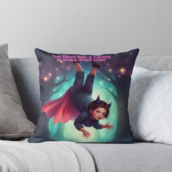 Item preview, Candy Rush Upside Down Halloween Graphic Art designed and sold by soin10s-designs.