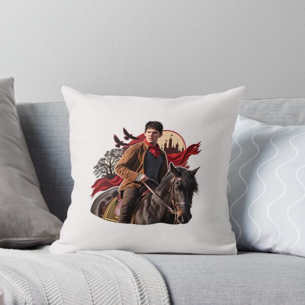 Item preview, Merlin on Horseback | BBC Merlin Emrys Fantasy Fan Art designed and sold by clearsunnyday.