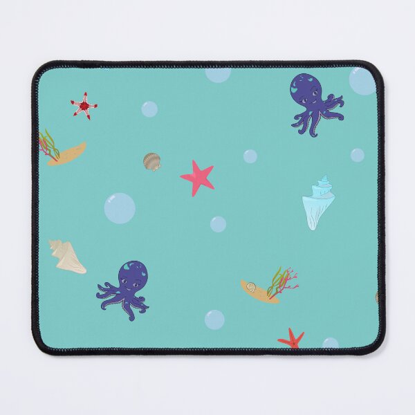 Item preview, Marine pattern, octopus designed and sold by PoppyPurple.